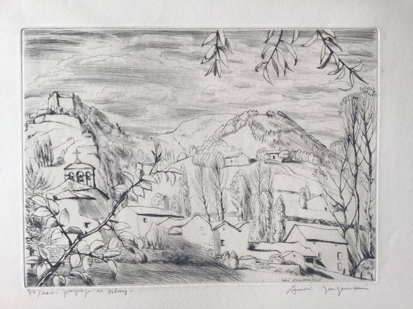 Produktbild André Jacquemin. Paysage en Velay.