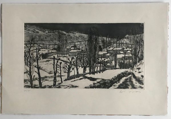 Productafbeelding André Jacquemin. Paysage sous la neige.