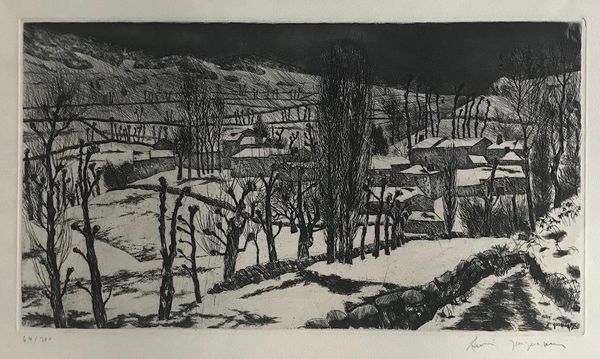 Productafbeelding André Jacquemin. Paysage sous la neige.