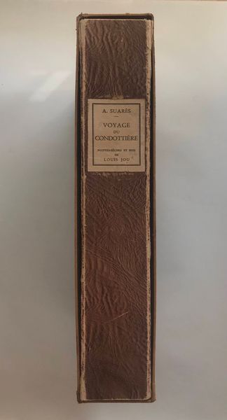 Productafbeelding André Suarès. Louis Jou. Voyage du Condottière.