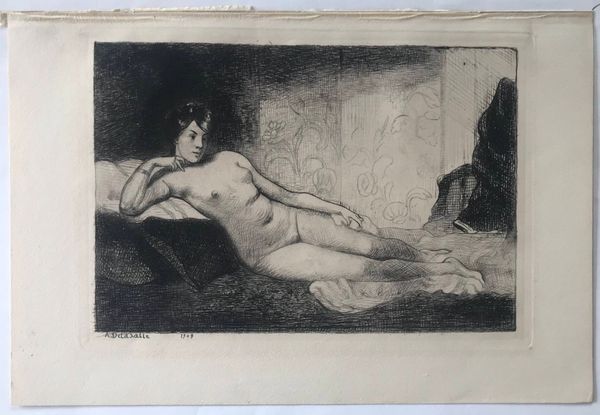Productafbeelding Angèle Delasalle. Etude de nu.
