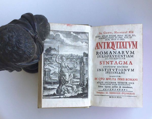 Product image Antiquitatum Romanarum Jurisprudentiam. Impression strasbourgeoise.