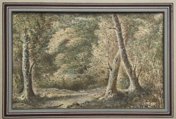 Produktbild Aquarelle. Intérieur bois. 1874.