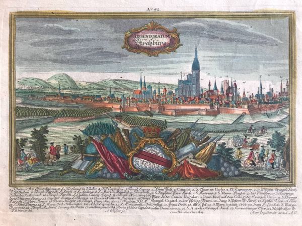 Image du produit Argentoratum. Strassburg. Martin Engelbrecht.