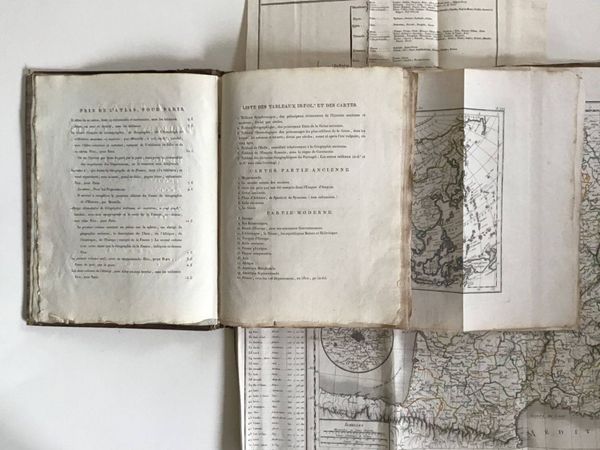 Image du produit Atlas de tableaux et de cartes, gravé par P. F. Tardieu.