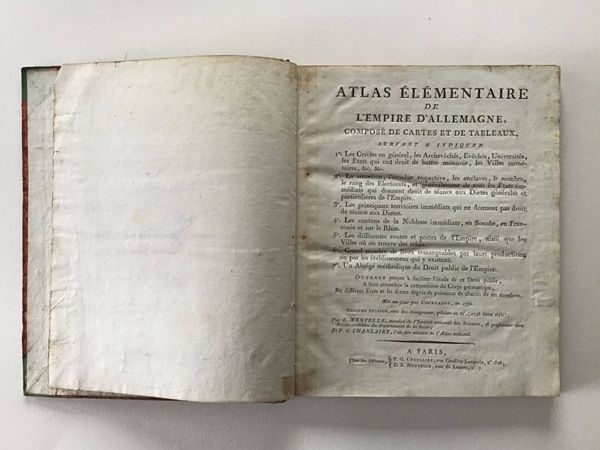Product image Atlas élémentaire de l'Empire d'Allemagne.