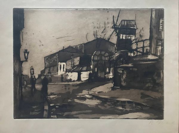 Produktbild B. Vilard. Paris, Montmartre.