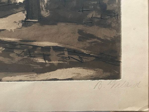Produktbild B. Vilard. Paris, Montmartre.