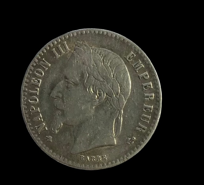 Productafbeelding 50 centimes Napoléon III 1867 Paris