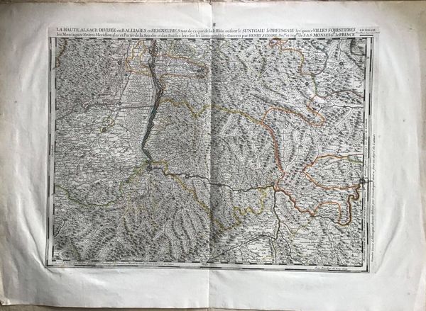 Product image Basse et Haute Alsace en deux feuilles. Henri Sengre.