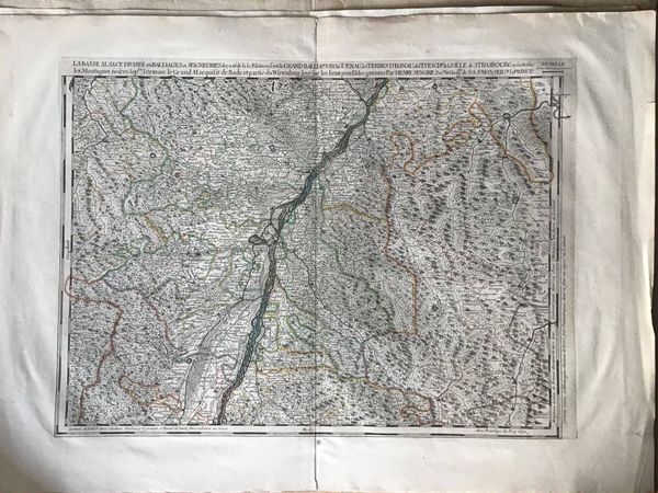 Product image Basse et Haute Alsace en deux feuilles. Henri Sengre.