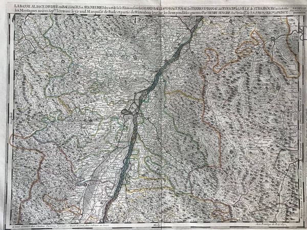 Product image Basse et Haute Alsace en deux feuilles. Henri Sengre.