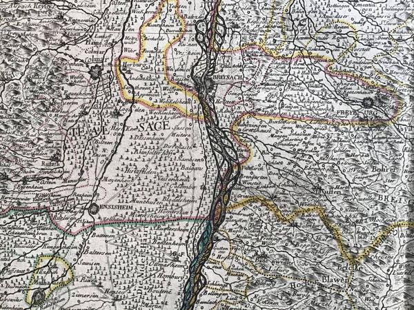 Product image Basse et Haute Alsace en deux feuilles. Henri Sengre.