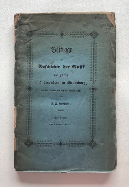 Productafbeelding Beiträge zur Geschichte der Musik im Elsass...