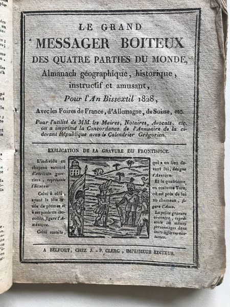 Productafbeelding Belfort. Grand messager boiteux.