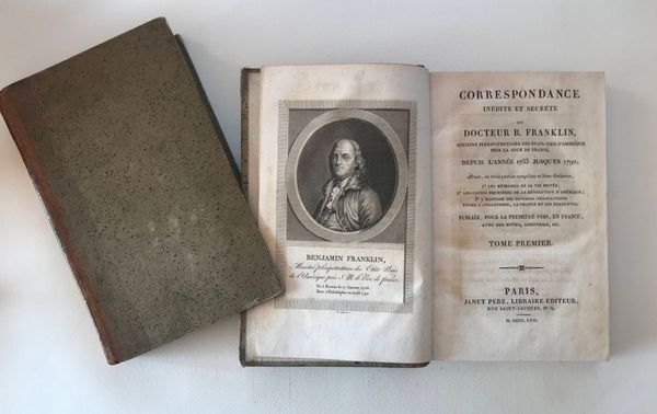Productafbeelding Benjamin Franklin. Correspondance inédite et secrète.