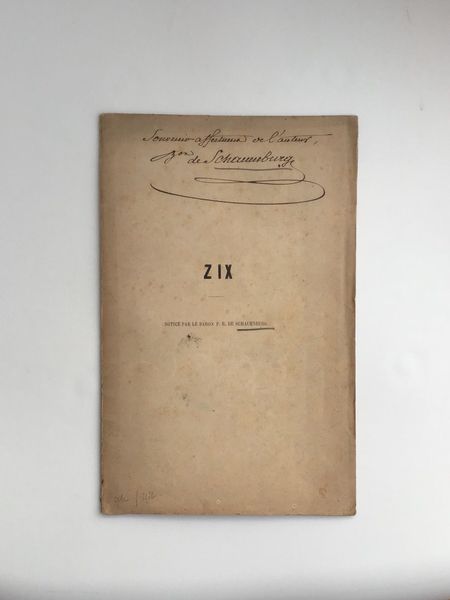 Product image Benjamin Zix. Schauenburg. Winter.