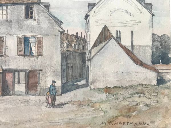 Productafbeelding Benoît Morand Hartmann. Vieux quartier à Mulhouse.