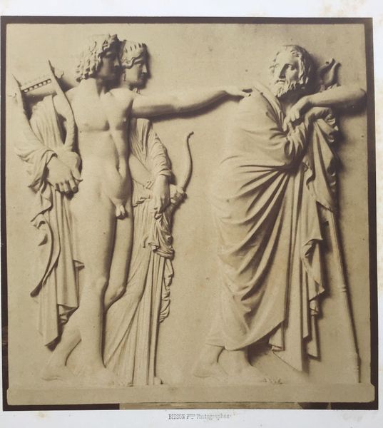 Product image Bisson. Haut relief néoclassique.