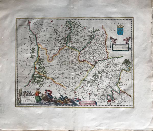 Product image Blaeu. Belsia vulgo la Beausse.