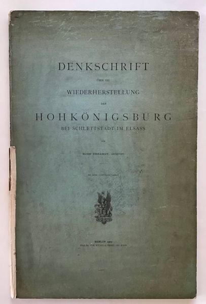 Product image Bodo Ebhardt. Haut Koenigsbourg. Projet.