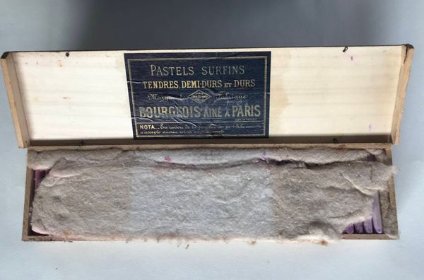 Product image Boite de Pastels surfins Bourgeois Ainé à Paris.