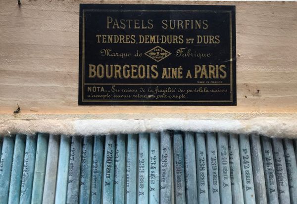 Image du produit Boite de Pastels surfins Bourgeois Ainé à Paris.