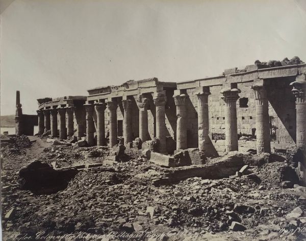 Produktbild Bonfils. Egypte. Phyloe. Colonnade Isis avec obélisque.
