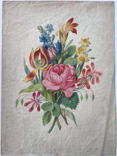 Image du produit Bouquet de fleurs. J.V. 1815.
