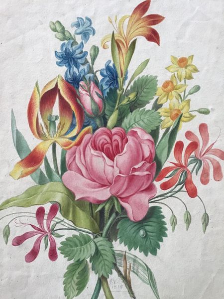 Image du produit Bouquet de fleurs. J.V. 1815.