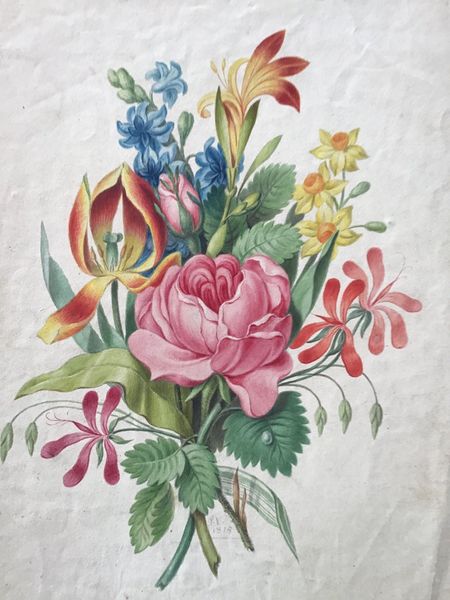 Image du produit Bouquet de fleurs. J.V. 1815.