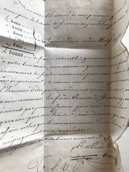 Productafbeelding Bourcard à Fould. Huningue 1798.