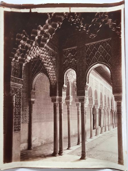 Productafbeelding Braun. Alhambra, Cour des Lions, la Galerie.