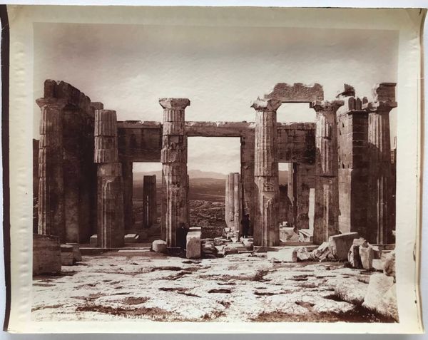 Product image Braun. Athènes. L'Acropole. Les Propylées.