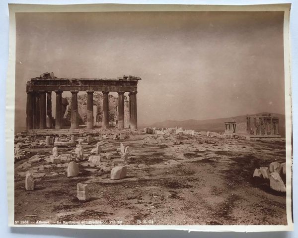 Productafbeelding Braun. Athènes. Le Parthénon & l'Erechtéion.