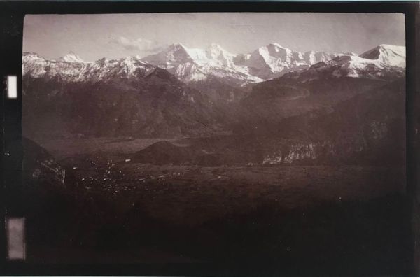Productafbeelding Braun & Cie. Interlaken depuis l'Amnisbühl, Eiger, Mönch et Jungfrau.