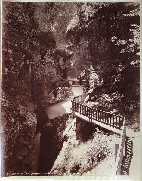 Productafbeelding Braun & Cie. Les Gorges du Gorner, près Zermatt. Suisse. Valais.