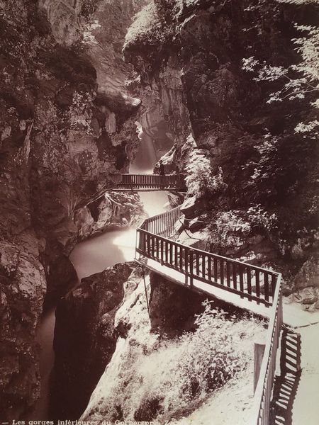 Productafbeelding Braun & Cie. Les Gorges du Gorner, près Zermatt. Suisse. Valais.
