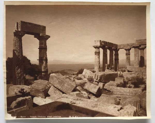 Product image Braun. Grèce, Egine. Temple d'Athéna.