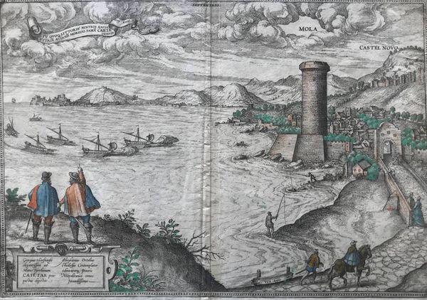 Product image Braun & Hogenberg. Vue de Gaeta.
