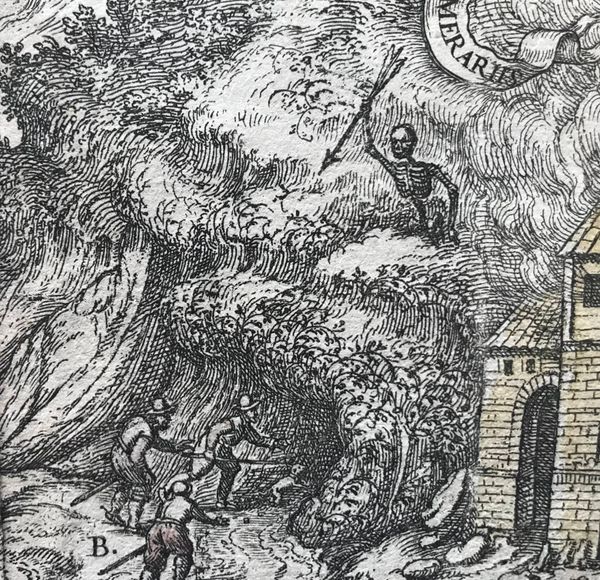 Produktbild Braun & Hogenberg. Vue du Lac Averno. Vue de la Grotte du Chien près du Lac Agnano.