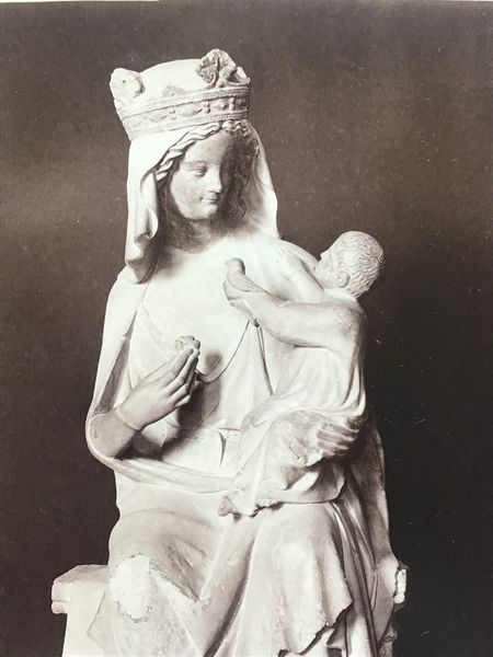 Productafbeelding Braun. Vierge et enfant. Ecole française XIII ou XIVe siècle.