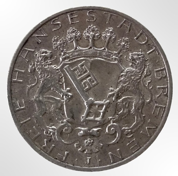 Productafbeelding Bremen. 2 mark 1904.