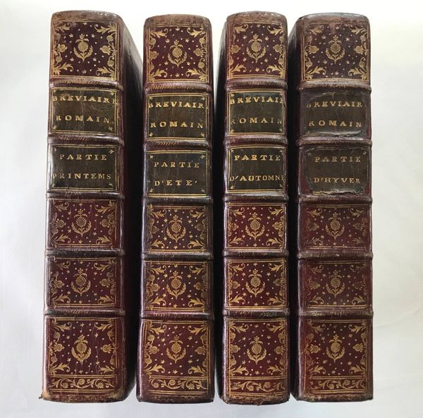 Product image Bréviaire romain divisé en quatre parties. 1756.