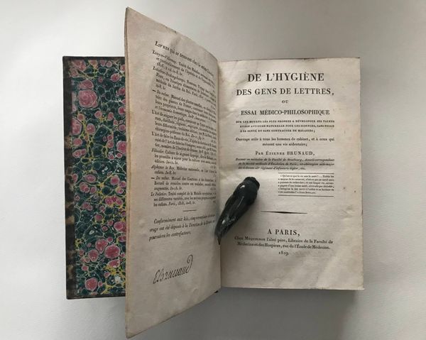 Image du produit Brunaud. De l'hygiène des gens de lettres.