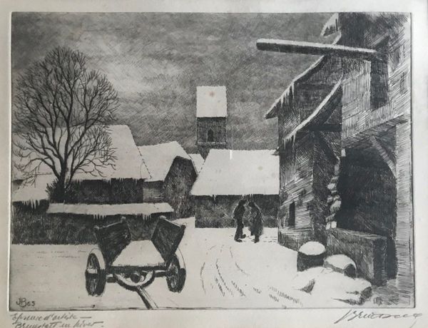 Product image Brunstatt en hiver. Bruetschy.