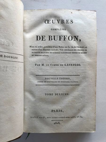 Produktbild Buffon. Oeuvres.