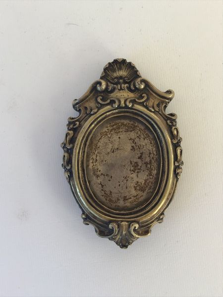 Productafbeelding Cadre ayant contenu des reliques. Italie XVIIIe siècle.