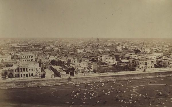Productafbeelding Calcutta. Vue prise du monument de Ochterlong.