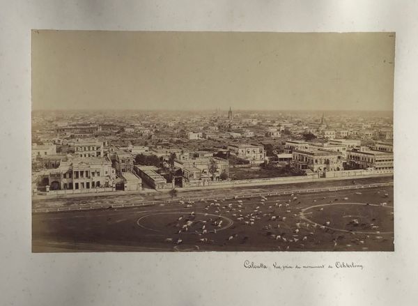 Productafbeelding Calcutta. Vue prise du monument de Ochterlong.